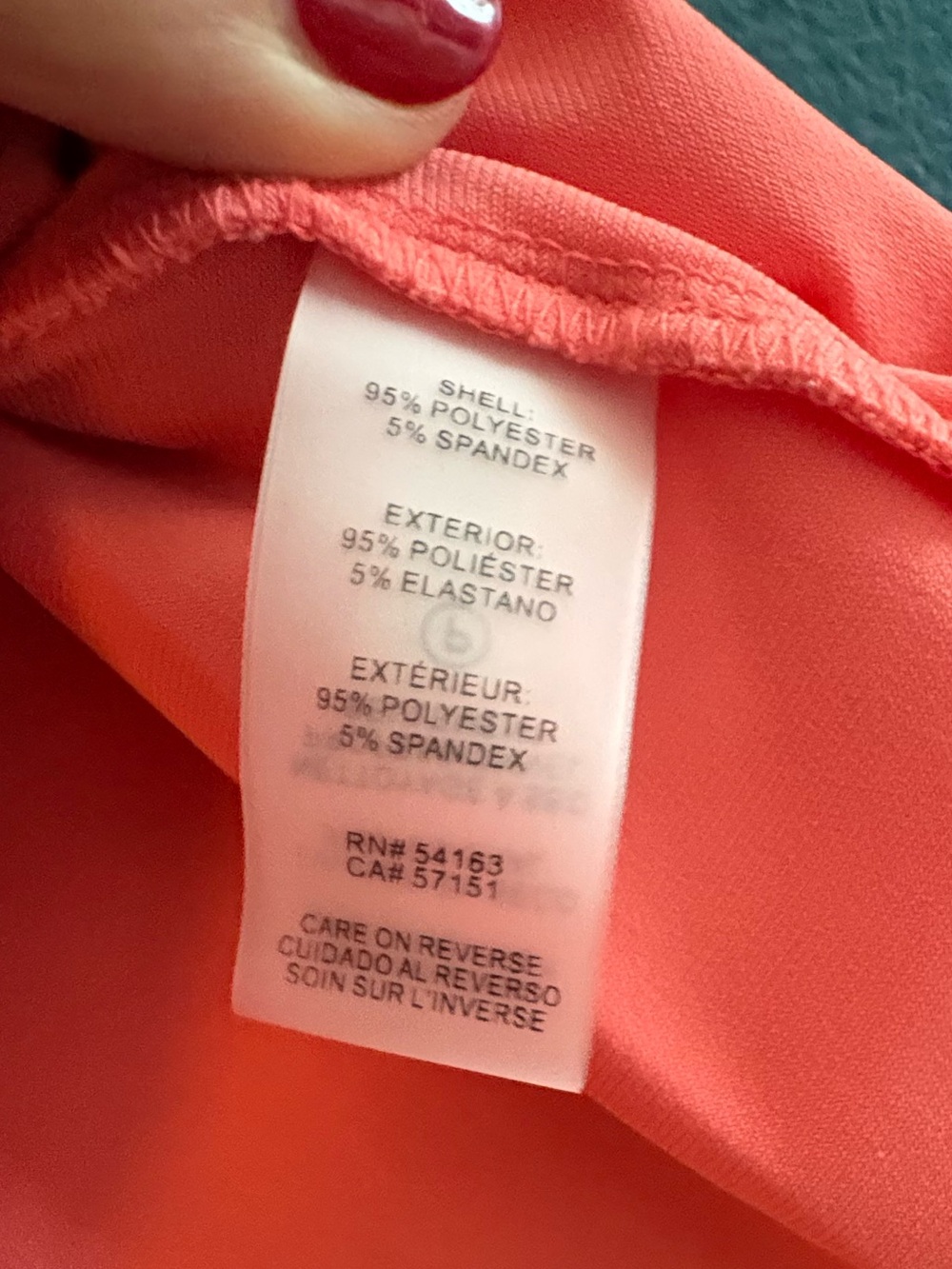 Calvin Klein Coral Knot-Front Sleeveless Womens Top Medium - Picture 6 of 8